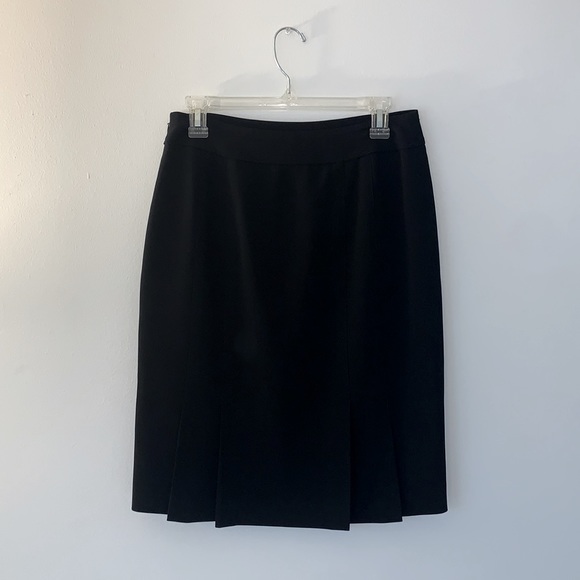 Ann Taylor Flare Skirt (Black) - Picture 2 of 3